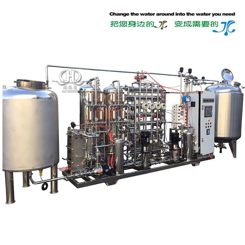 HDNRO-500型全自動二級反滲透+EDI超純水設備