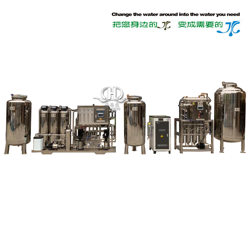HDNRO-250型帶軟化二級反滲透+蒸餾水機注射用水系統