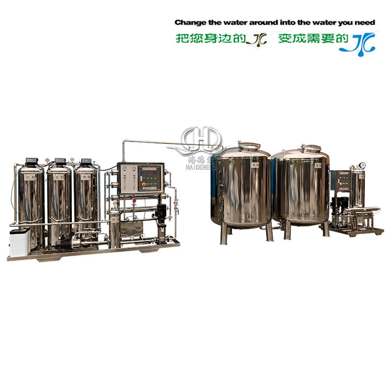 HDNRO-1000型帶軟化反滲透直飲水設備(帶2噸水箱)