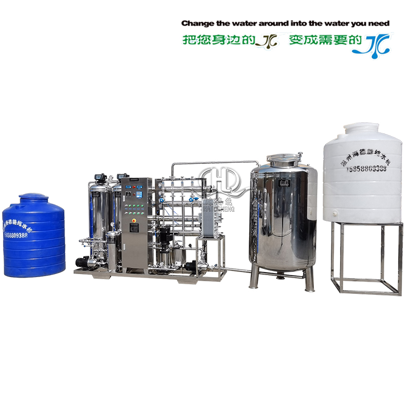 1噸反滲透加EDI超純去離子水系統