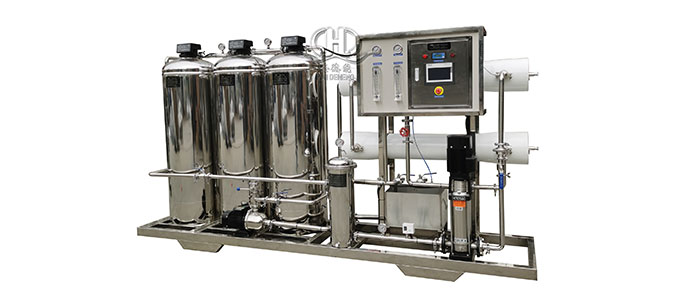 時產2噸全自動反滲透純水設備
