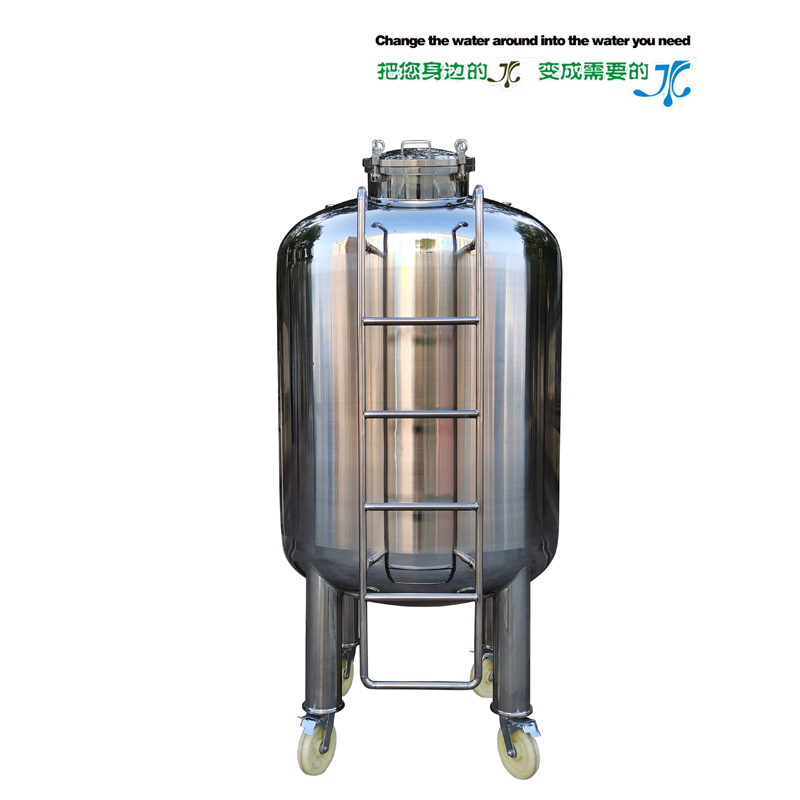 1 ton aseptic tank with ladder purified water tank pure water tank