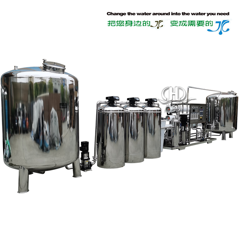 Hdnro-3000 automatic two-stage reverse osmosis with softening belt +EDI vehicle urea ultrapure water system